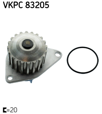 SKF VKPC 83205 Waterpomp